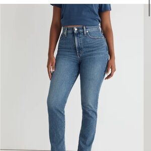 Madewell High Rise Curvy Perfect Vintage Jean 16W Comfort stretch